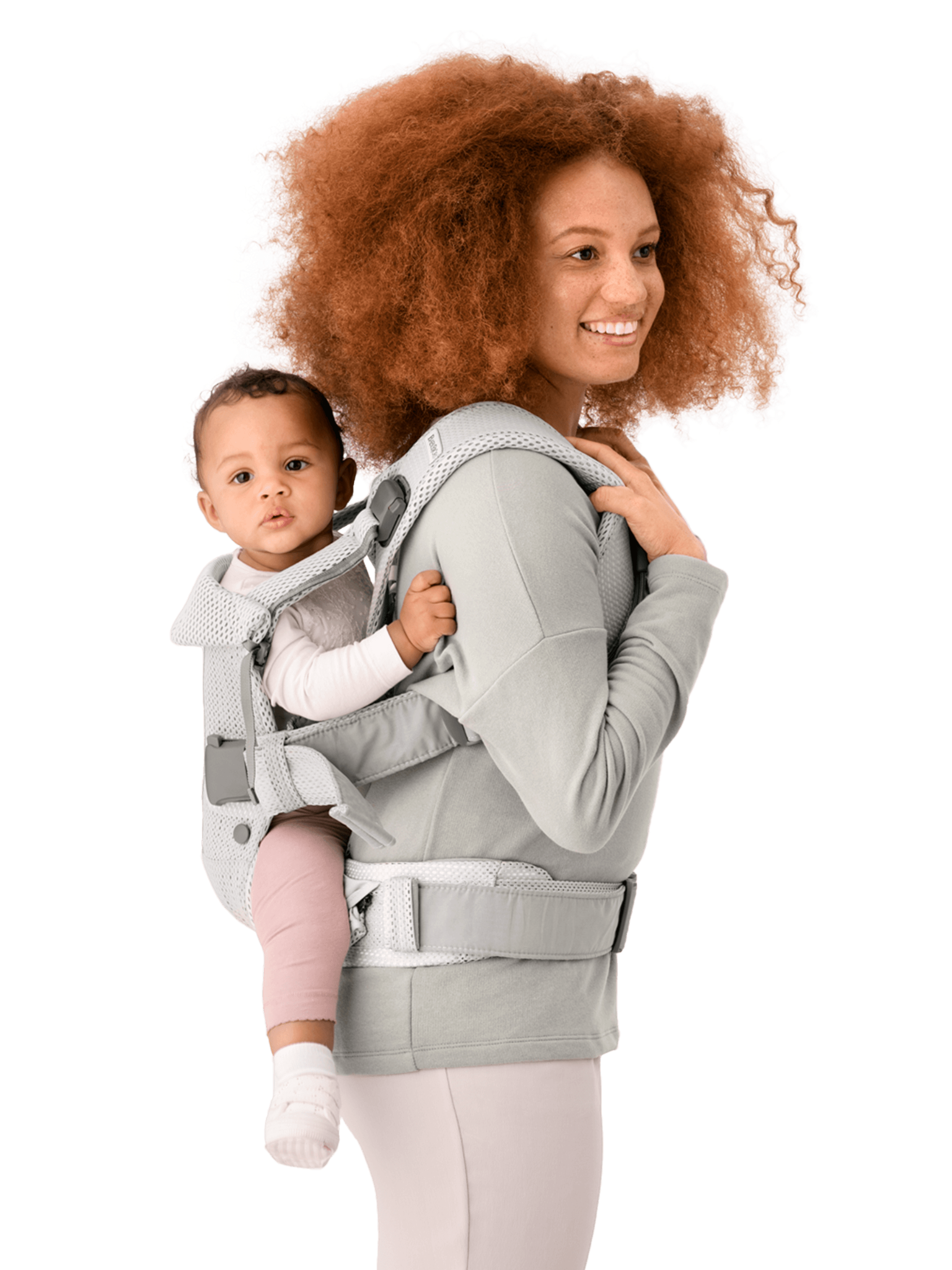  Địu Trẻ Em Baby Bjorn Baby Carrier One Air 3D Mesh - Màu Xám 