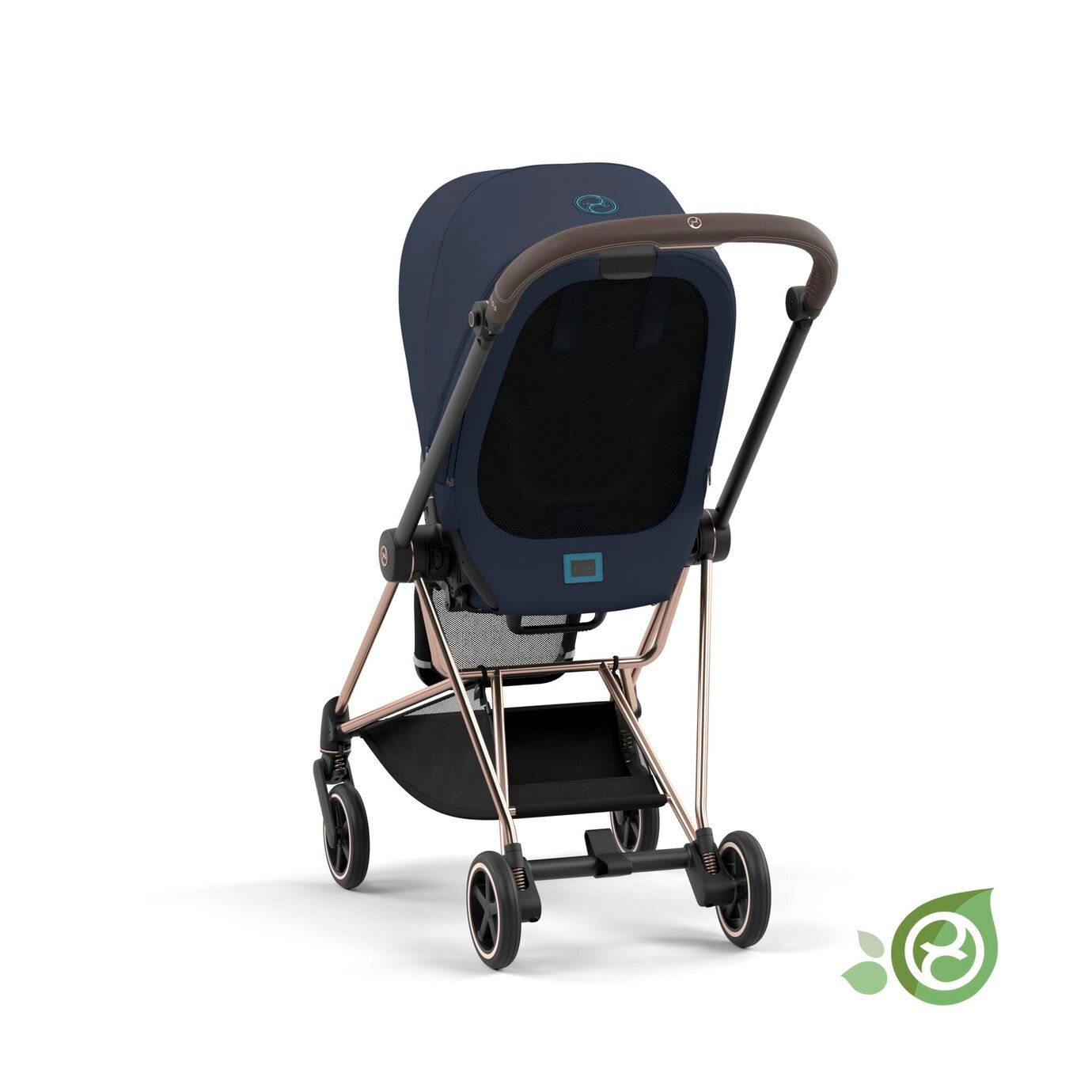  XE ĐẨY CYBEX MIOS 3 - KHUNG ROSE GOLD/PACK DARK NAVY 