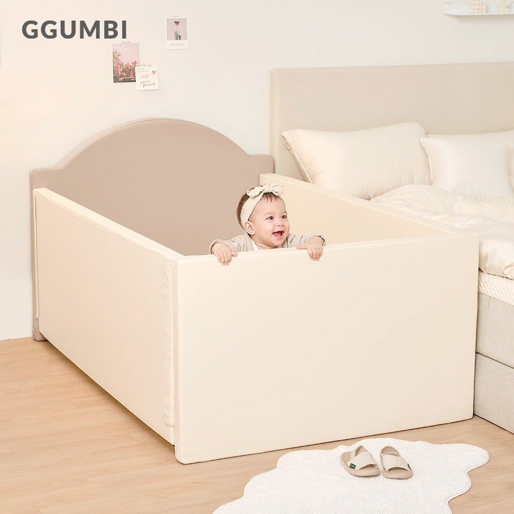  BUMPER BED GGUMBI DÒNG HIGH GUARD - MÀU IVORY 