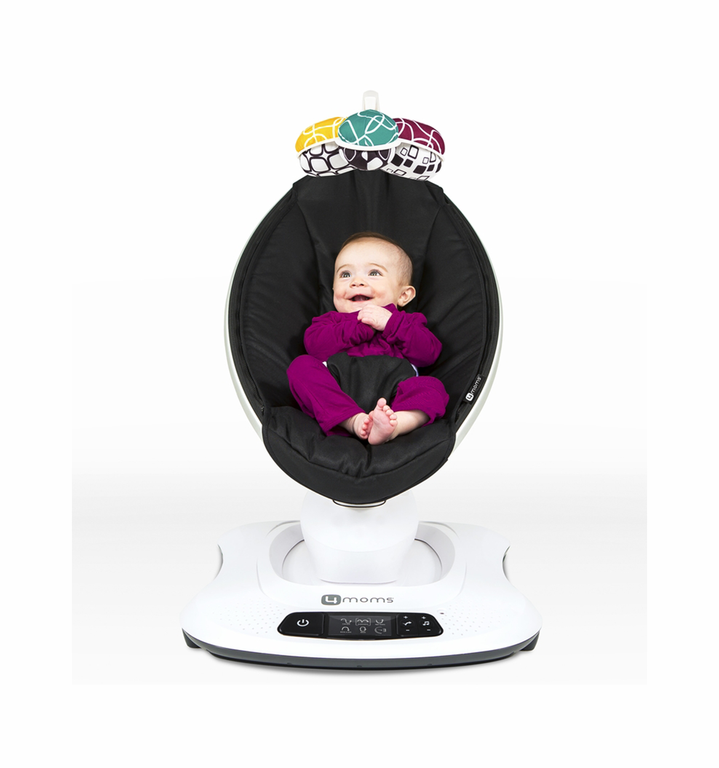  Nôi rung 4moms Mamaroo màu Black Classic (Bản 5G) 