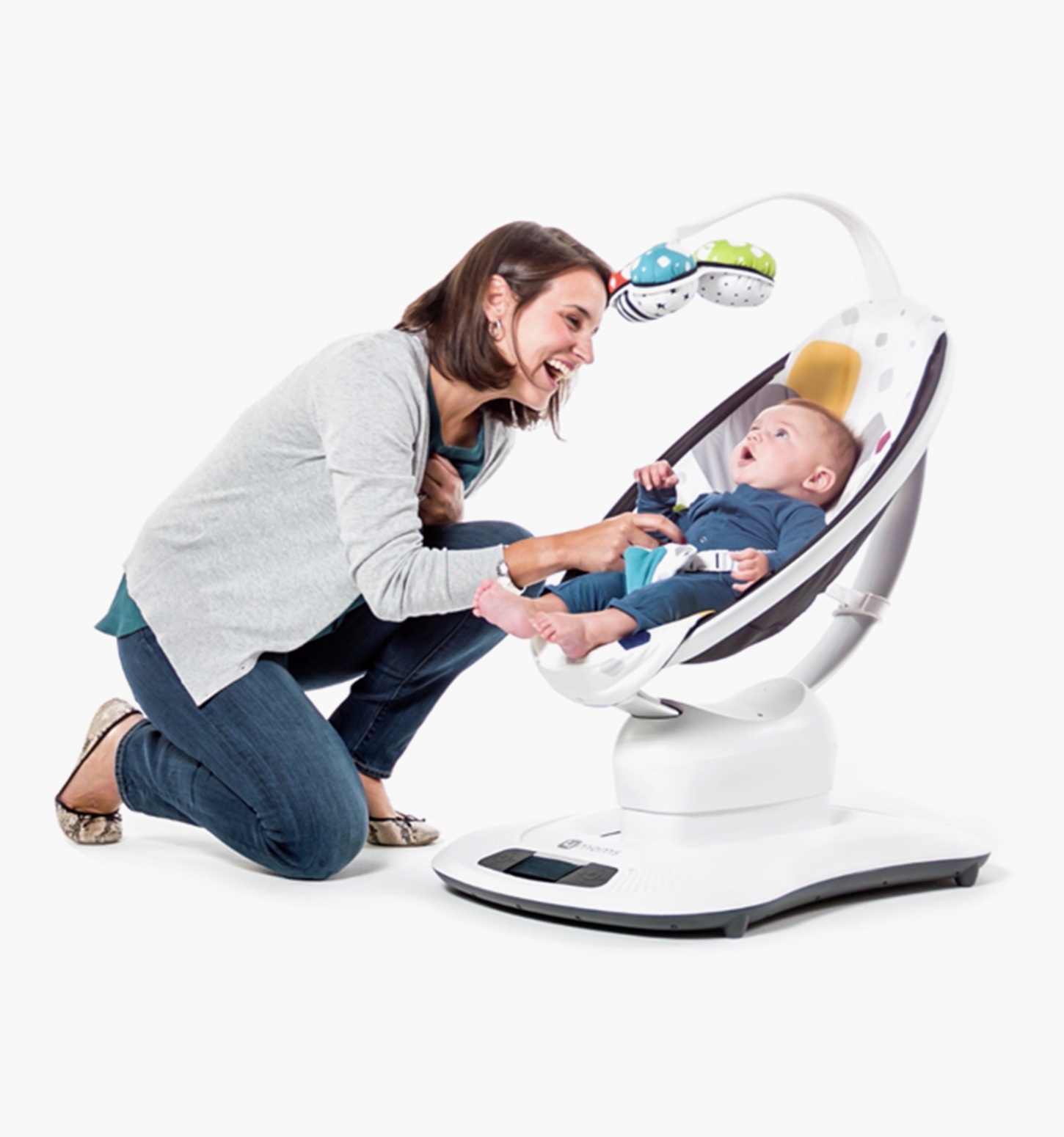  Nôi rung 4moms Mamaroo màu Black Classic (Bản 5G) 