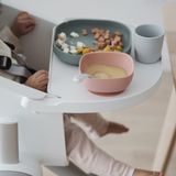 Bộ Ăn Dặm 4 Món Silicone Đế Hít Beaba - Màu Eucalyptus 