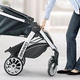  Xe đẩy Chicco Bravo Trio Travel System màu Meridian (Brown) 