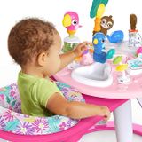  Xe tập đi Bright Starts Around We Go 2-in-1 Walk-Around Activity Center & Table, Tropic Coral 