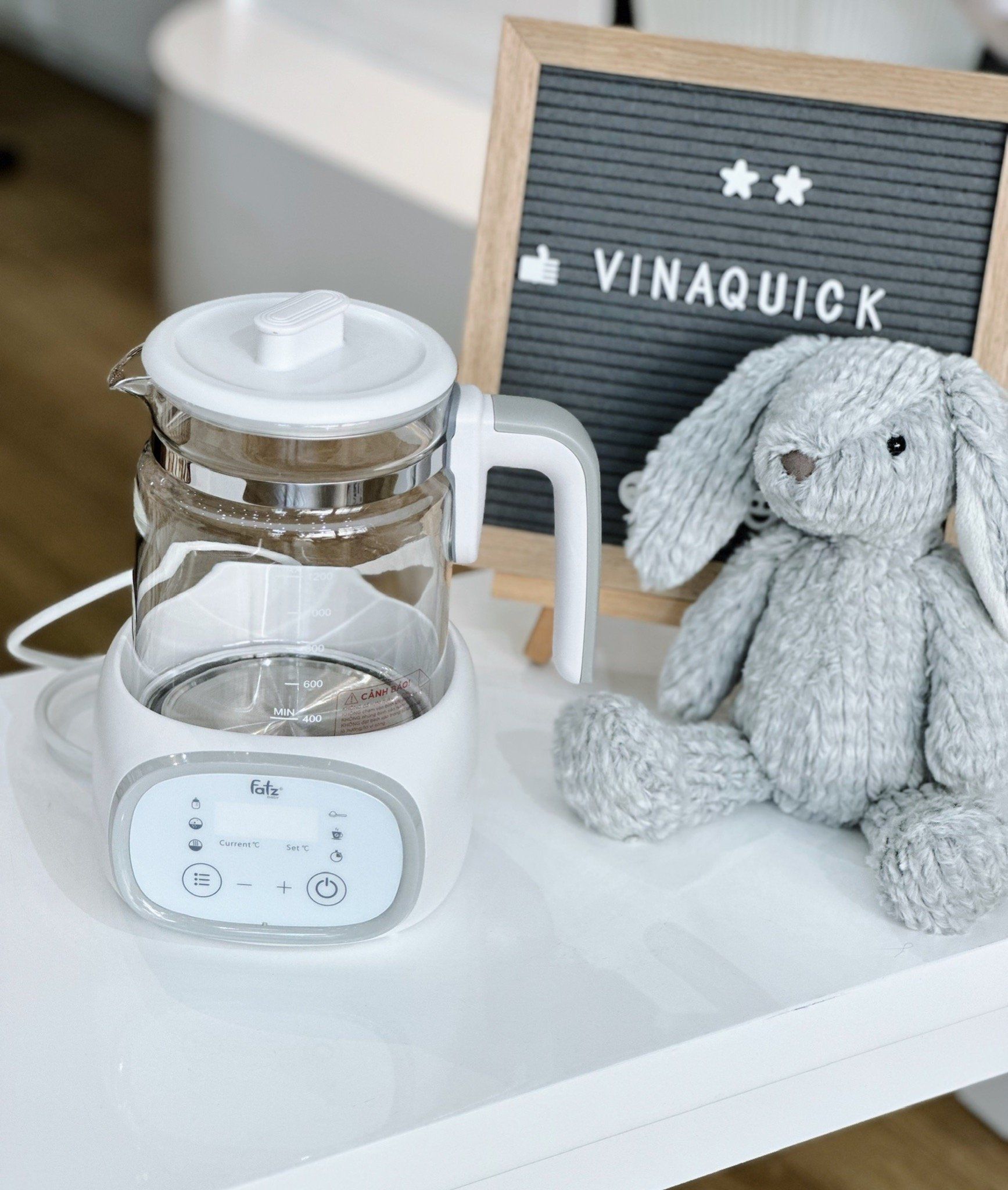  Máy đun nước và hâm nước pha sữa điện tử Fatzbaby Quick 9 