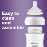  Set 2 núm ti Philips Avent Natural Response số 4 cho bé từ 3m+ (New Version) 