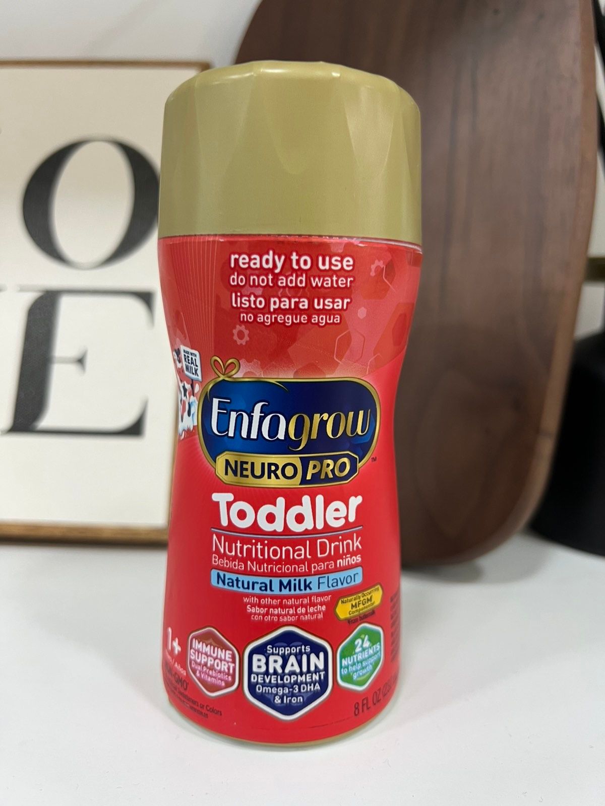  Sữa Nước Enfagrow NeuroPro Toddler Nutritional Drink - Natural Milk Flavor Cho Bé Từ 1 Tuổi (237ml) 