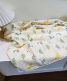  Chăn Vải Hè Cho Bé Từ Sơ Sinh HV Bedding (90x130 cm) 