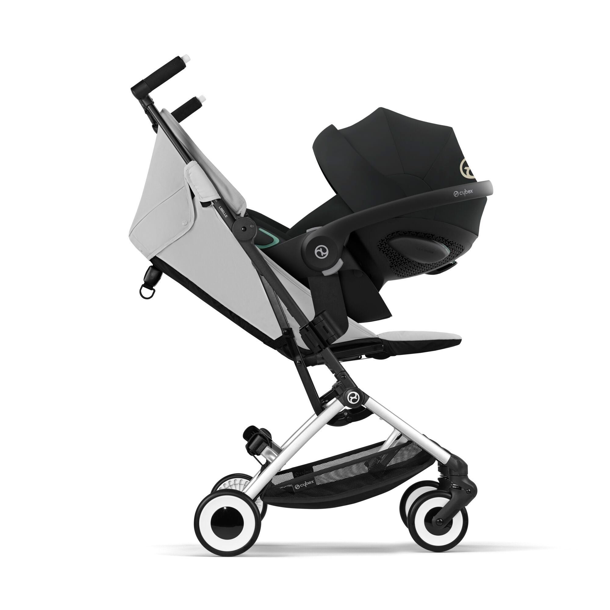  Xe đẩy gấp gọn Cybex Libelle - màu Lava Grey 