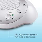  Máy tạo âm thanh trắng HOMEDICS giúp bé ngủ ngon White Noise Sound Machine 