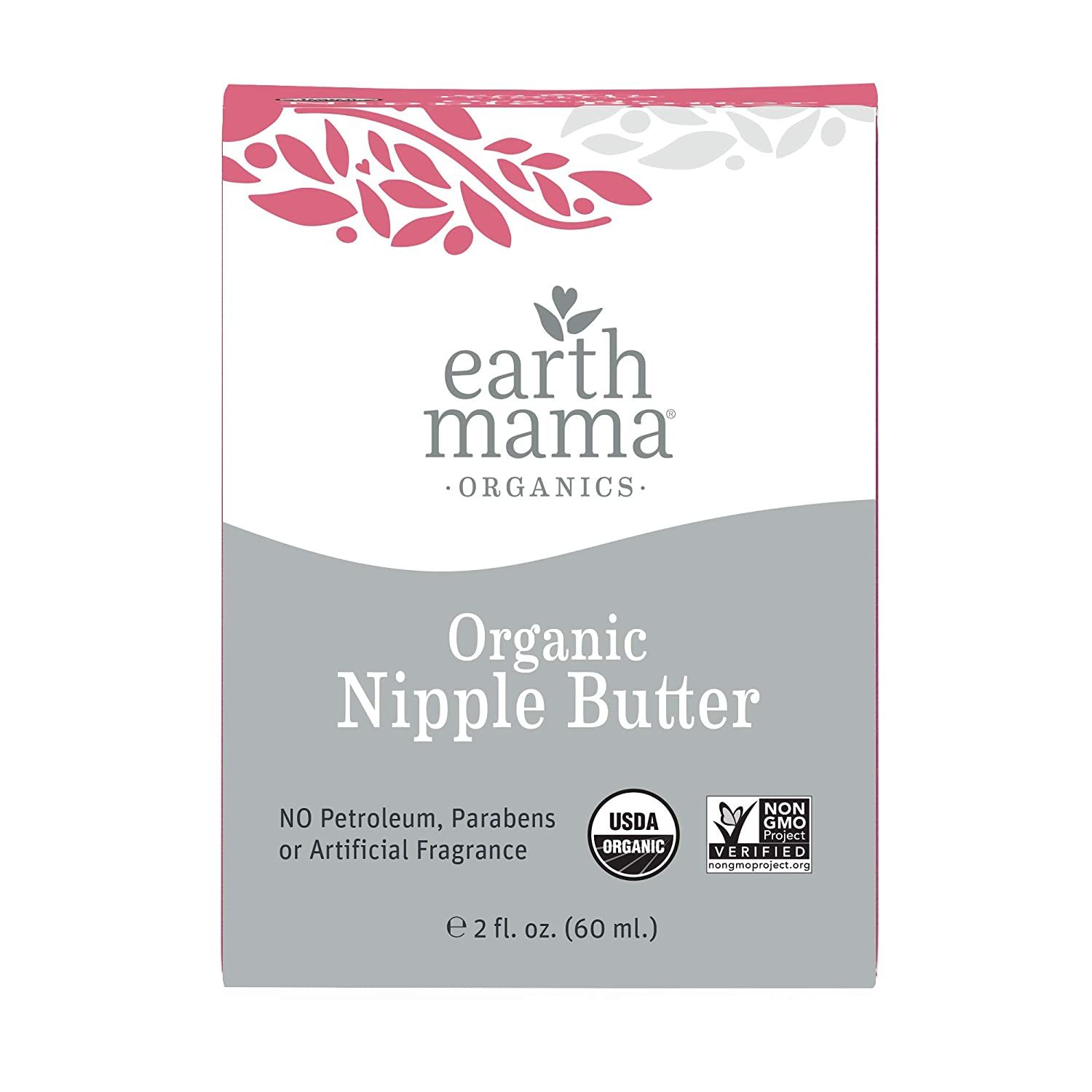  Kem trị nứt cổ gà, bôi đầu ti Organic Nipple Butter Breastfeeding Cream by Earth Mama, 60ml 