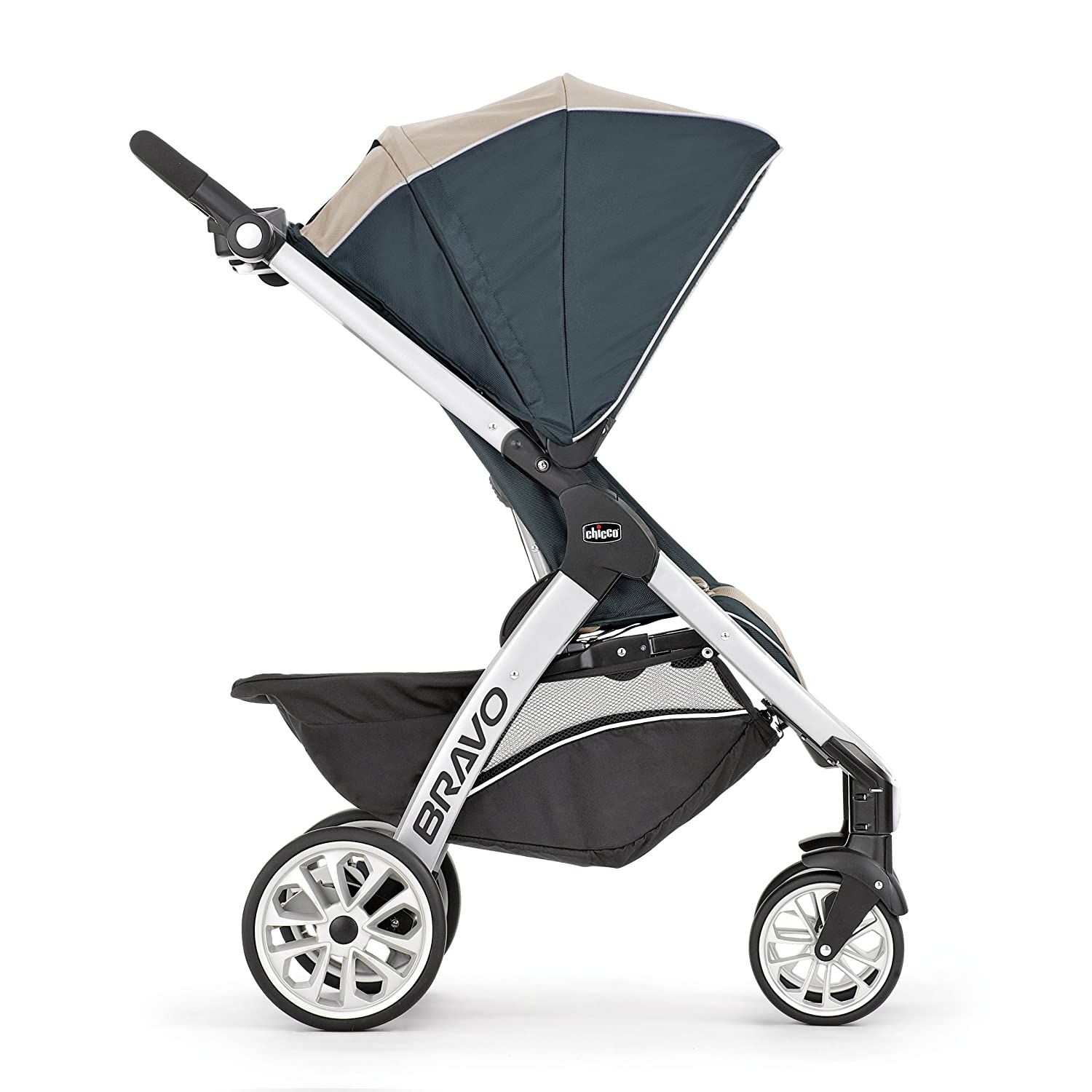  Xe đẩy Chicco Bravo Trio Travel System màu Meridian (Brown) 