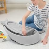  Chậu tắm bé Skip Hop Baby Bath Tub 3 in 1, Moby, Grey 