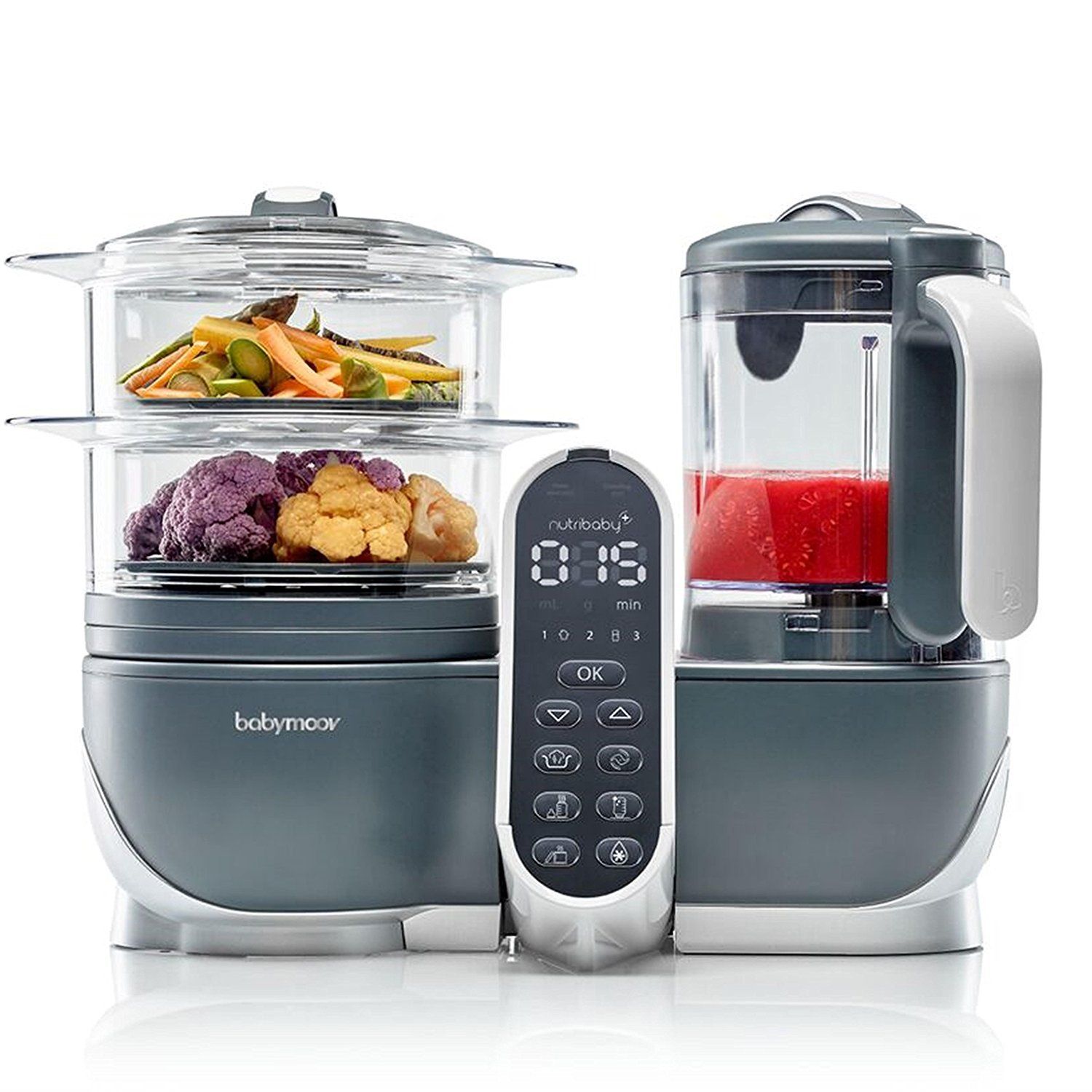  Máy làm đồ ăn dặm Babymoov Duo Meal Station 5 trong 1 