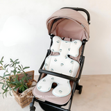  Đệm Lót Xe Đẩy Điều Hoà Thoáng Khí Dottodot Hàn Quốc 
