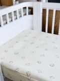  Drap Nệm Cũi Vải Xô Trần Có Lót Chống Thấm HV Bedding (70x130 cm) 