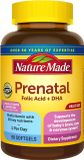  Vitamin Tổng Hợp Cho Mẹ Bầu Nature Made Prenatal Folic Acid + DHA, 90 Viên 