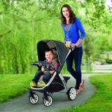  Xe đẩy Chicco Bravo Trio Travel System màu Meridian (Brown) 