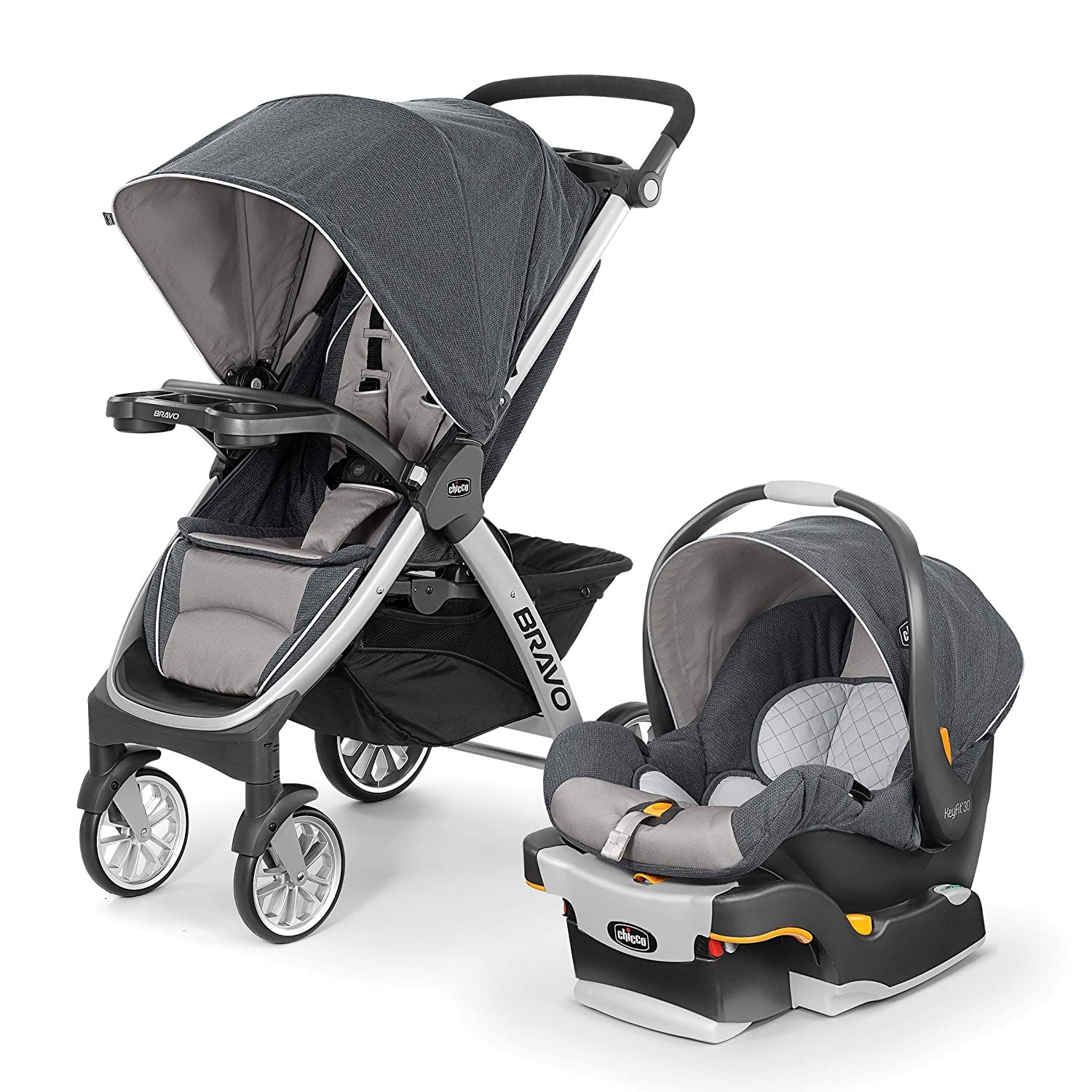  Xe đẩy Chicco Bravo Trio Travel System màu Nottingham 