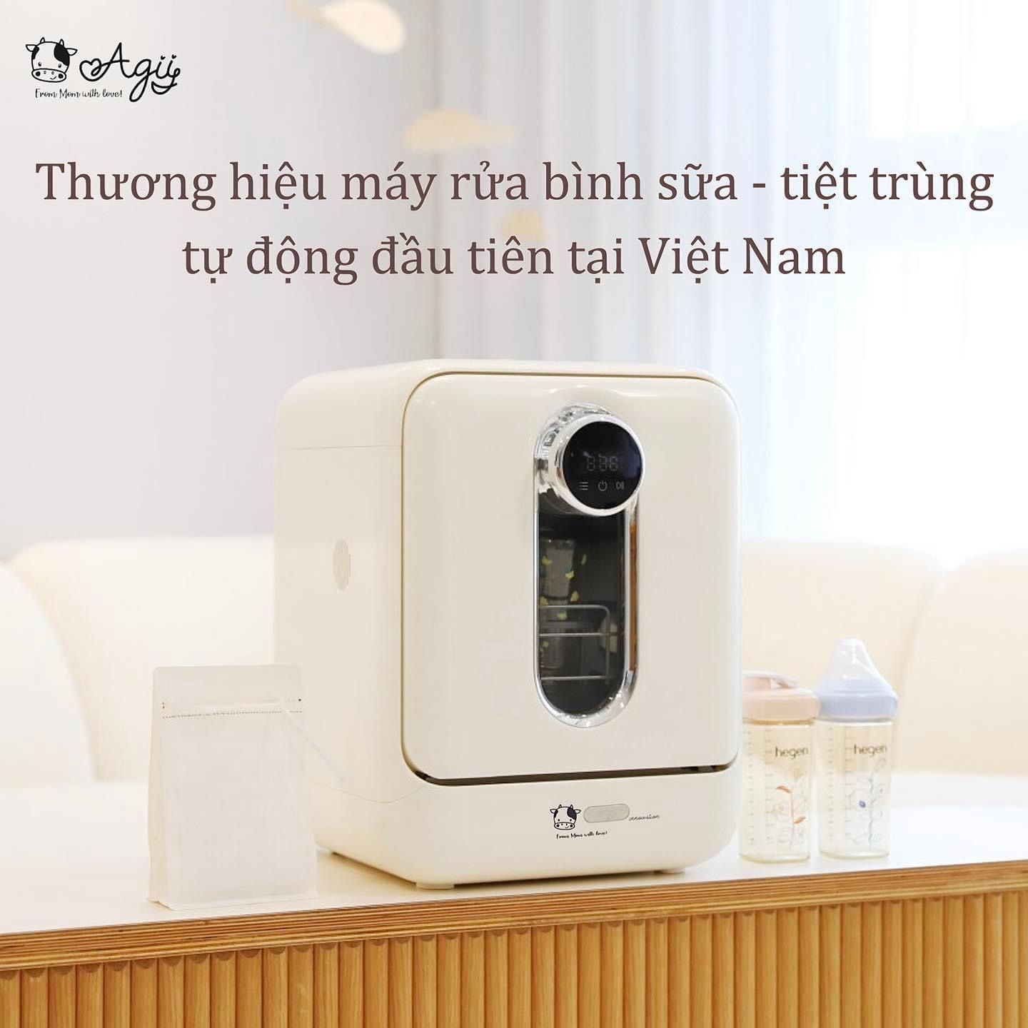  Máy Rửa Bình Sữa Và Sấy Khô Thông Minh AGII 03 