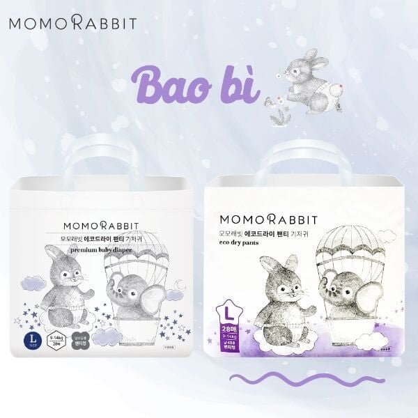  Bỉm Quần Ban Đêm Momo Rabbit 