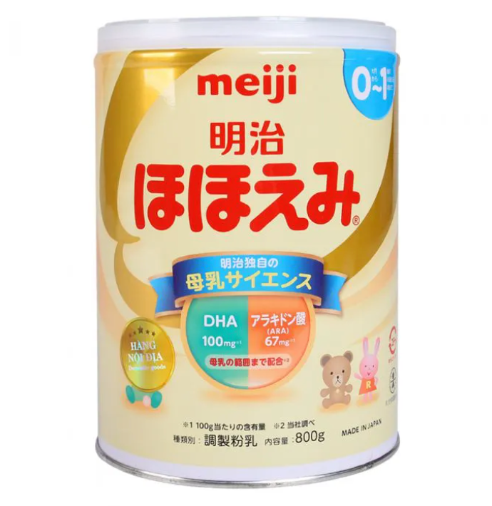Top 3 dòng sữa Nhật cho bé sơ sinh tốt nhất tại Japana