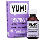  VITAMIN TỔNG HỢP KÈM SẮT YUM NOVAFERRUM MULTIVITAMIN WITH IRON CHO TRẺ TỪ SƠ SINH TỚI 4 TUỔI, 50ML 