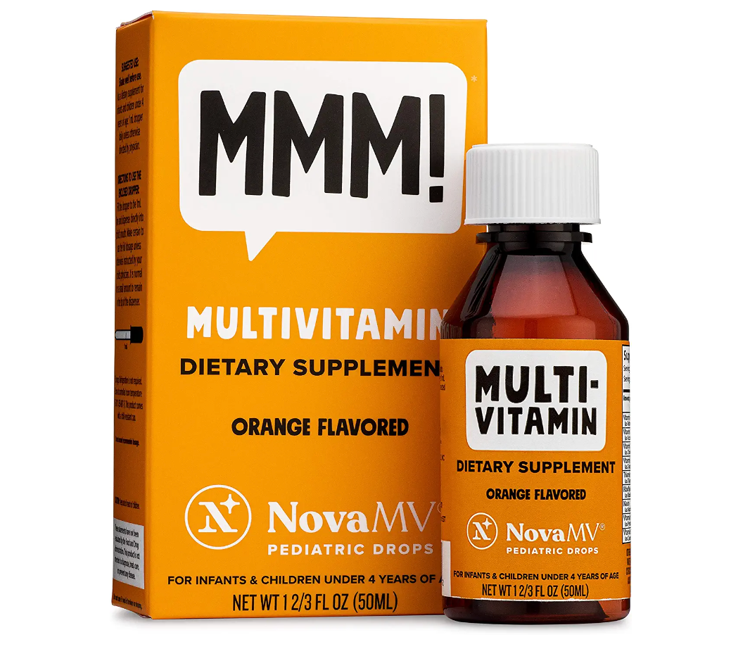  VITAMIN TỔNG HỢP MMM NOVAFERRUM MULTIVITAMIN CHO TRẺ TỪ SƠ SINH TỚI 4 TUỔI, 50ML 