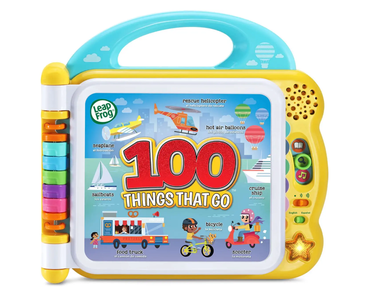  Sách Điện Tử LeapFrog 100 Things That Go 