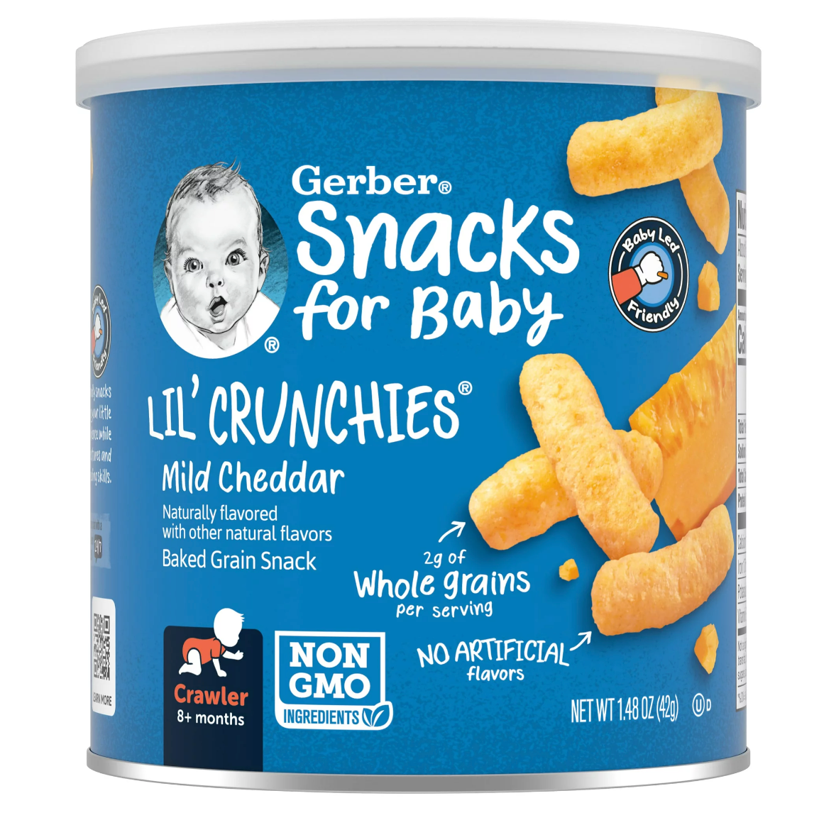  BÁNH ĂN DẶM GERBER GRADUATES LIL’ CRUNCHIES - 8M+  (42G) 