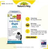  Nature's Way Kids Smart Drops DHA- Hỗ trợ phát triển não bộ, thị lực cho bé - 20ML 