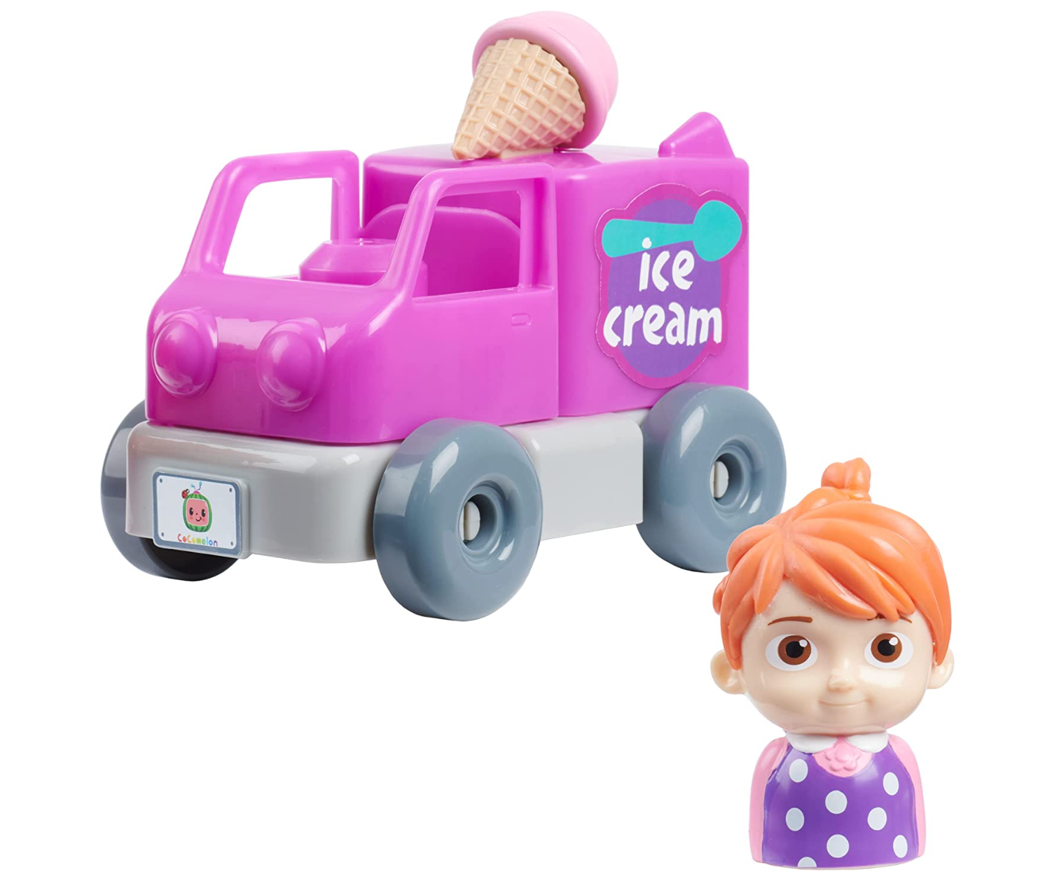  ĐỒ CHƠI PHÁT TRIỂN KỸ NĂNG COCOMELON BUILD A VEHICLE PLAYSET - RED 