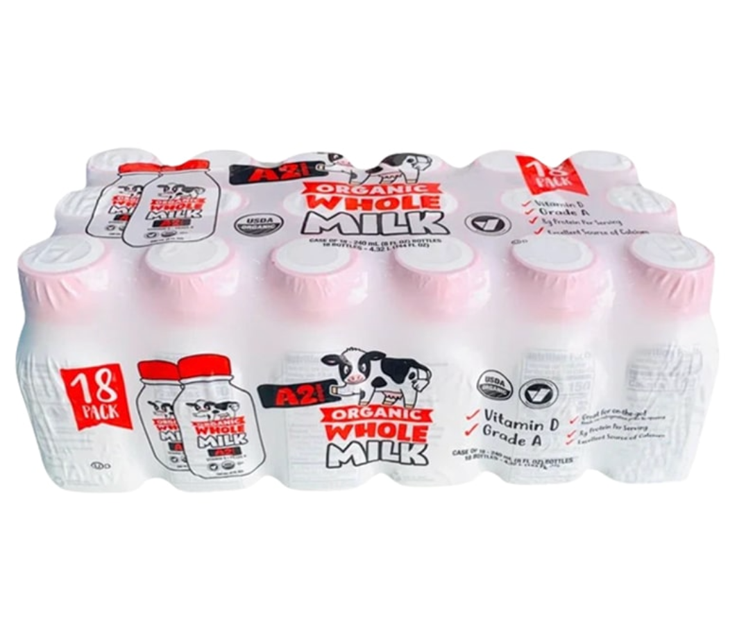  Sữa Tươi Nước A2 Organic Whole Milk 240ML 