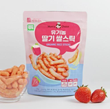  Bánh gạo Hữu Cơ Mom's Choice vị Dâu 30g 