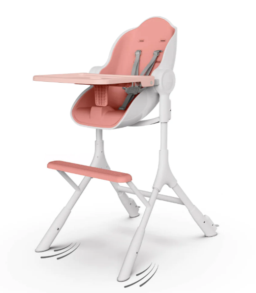  Ghế ăn dặm Oribel Cocoon Z High Chair - màu Cotton Candy Pink 