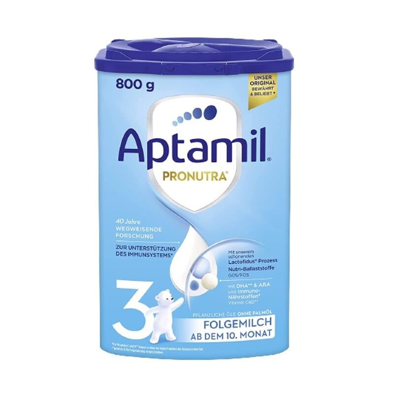  Sữa Aptamil Pronutra Đức Số 3 Cho Bé Từ 12 Tháng (800g) 