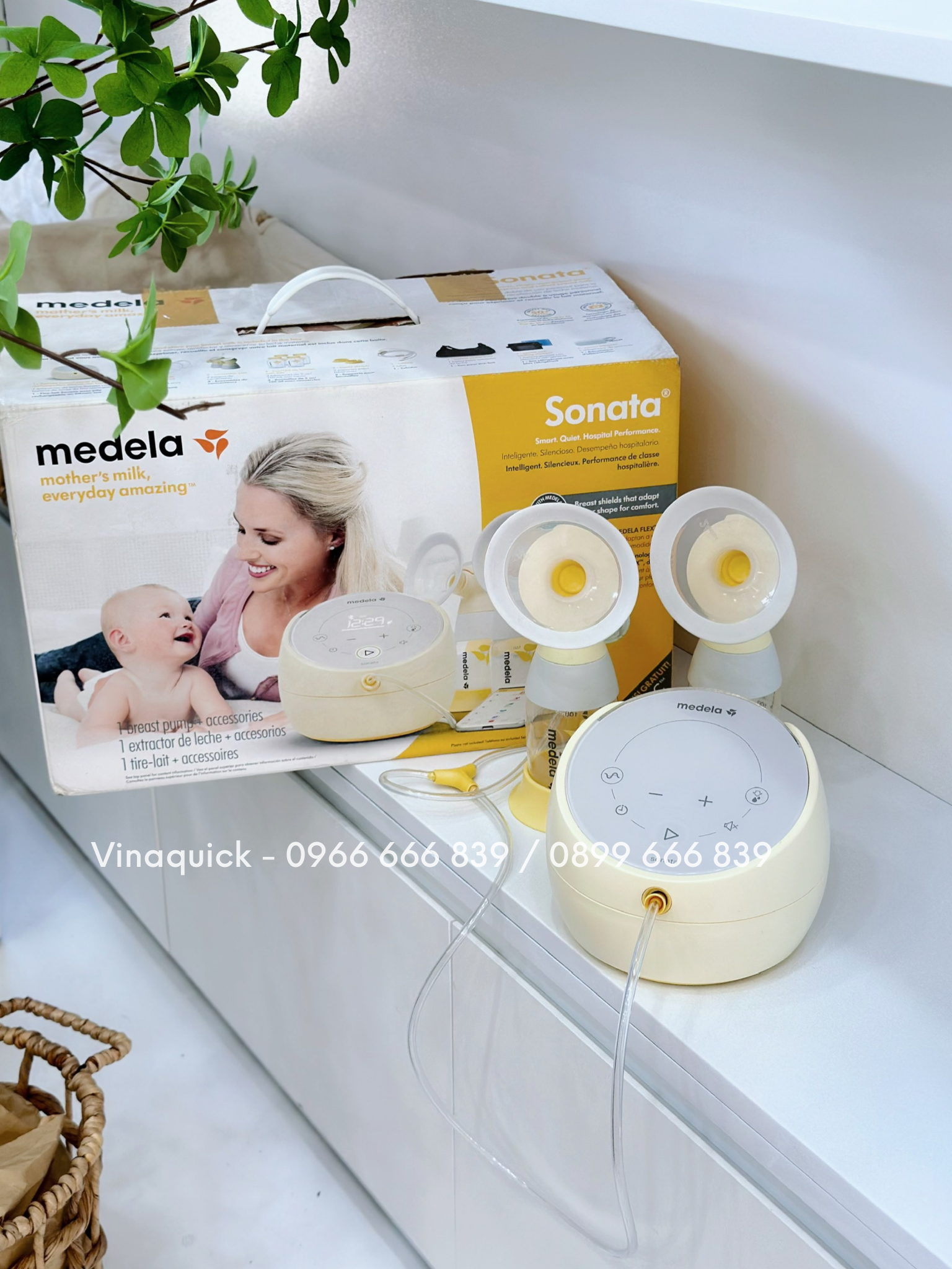  Máy hút sữa Medela Sonata Flex 