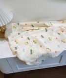  Chăn Vải Hè Cho Bé Từ Sơ Sinh HV Bedding (90x130 cm) 