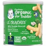  BÁNH ĂN DẶM GERBER GRADUATES ORGANIC LIL’ CRUNCHIES - 12M+ (45G) 