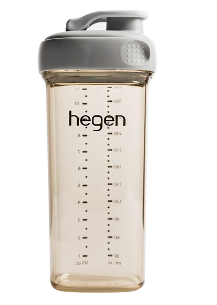  Bình uống nước Hegen PPSU 330ml, Grey 