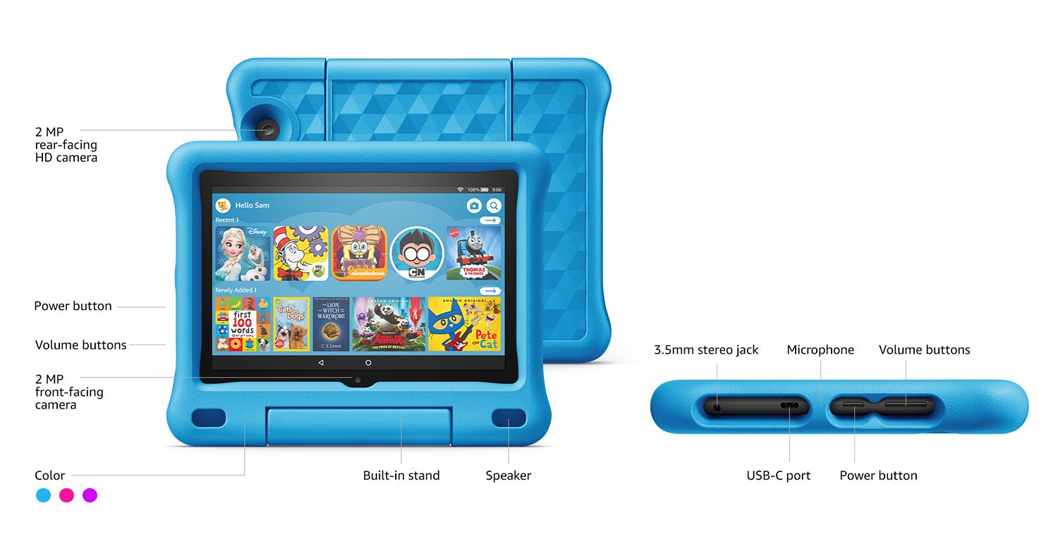  FIRE HD 8 KIDS EDITION TABLET, 8