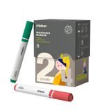  Bộ 24 màu dạ nước xóa được an toàn cho bé Mideer Washable Marker 