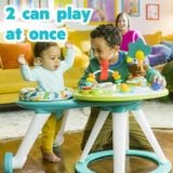  Xe tập đi Bright Starts Around We Go 2-in-1 Walk-Around Activity Center & Table, Tropic Cool 