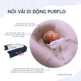  Nôi Vải Di Động Purflo Sleep Tight Baby Bed 