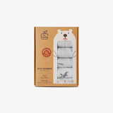  Set 5 khăn sữa sợi tre lụa La Pomme Hươu (30x30cm) 