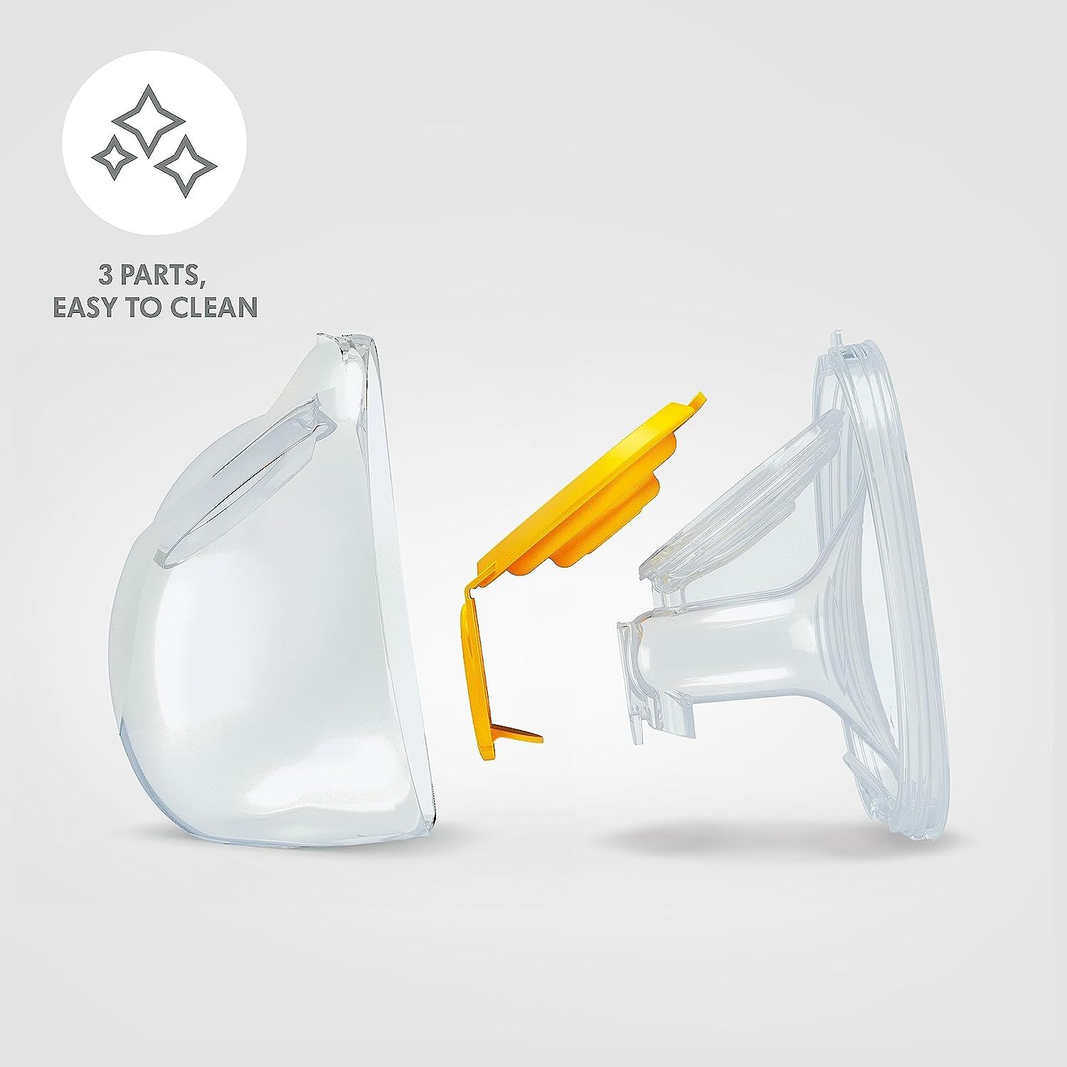  Cup Rãnh Tay Medela Hands - Free (Set 2 Cups) 