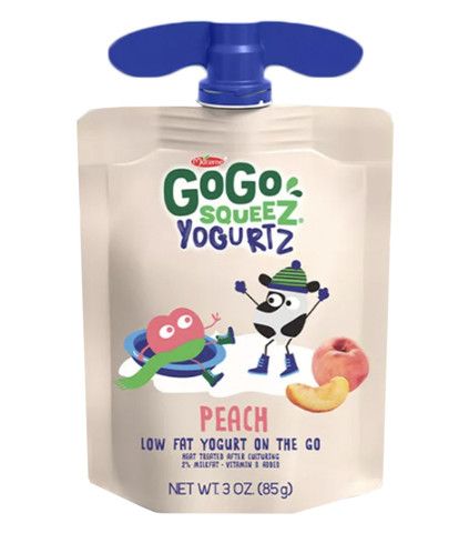  Sữa chua túi Gogo SqueeZ YogurtZ - Đào 