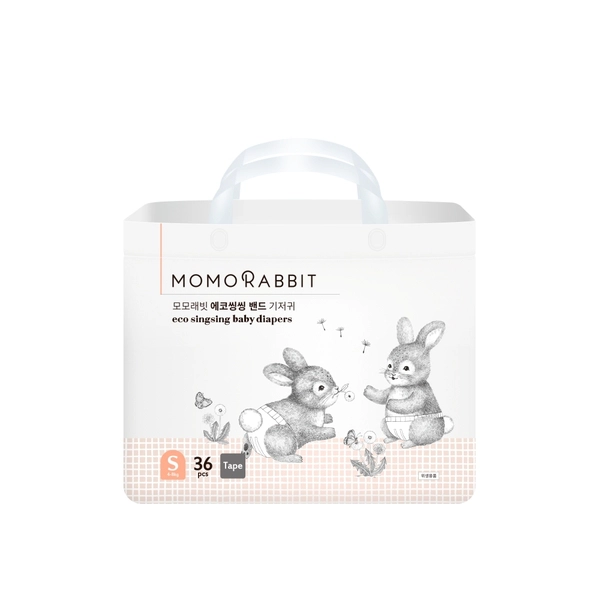  Tã/Bỉm Dán MoMo Rabbit Eco Singsing 