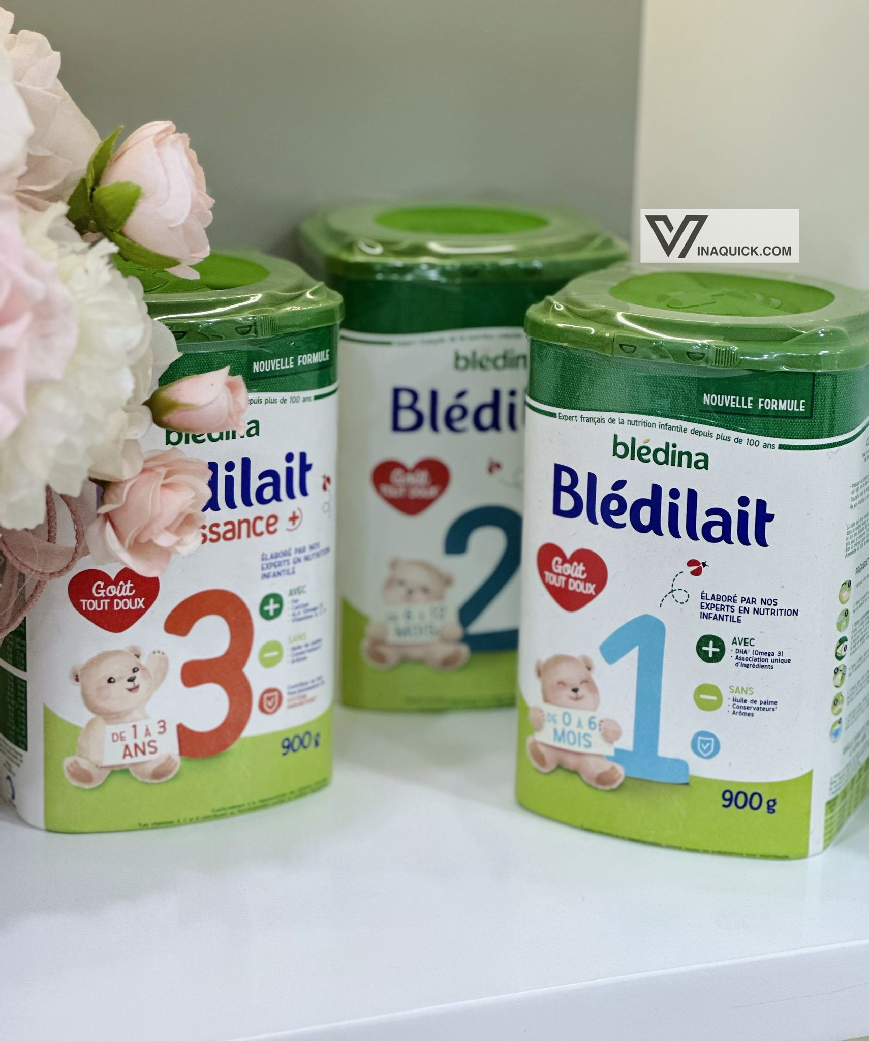  Sữa bột Blédilait Pháp số 3 cho bé từ 1-3 tuổi (900g) 