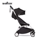  XE ĐẨY GẤP GỌN BABYZEN YOYO2 ULTRA COMPACT 6+ STROLLER - WHITE/BLACK 